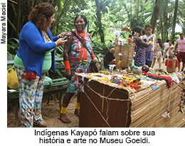 Indígenas Kayapó falam sobre sua história e arte no Museu Goeldi