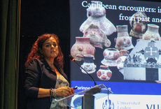 Conferência da arqueóloga Corinne Hofman segunda edição da Oficina Cerâmicas Arqueológicas da Amazônia