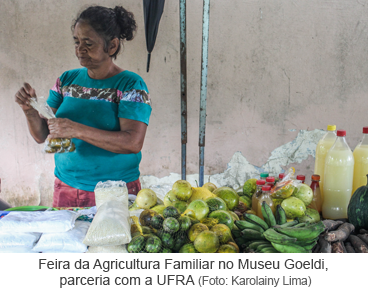 Feira da Agricultura Familiar no Museu Goeldi, parceria com a UFRA