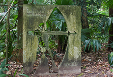 Monumento à Curt Nimuendajú no Parque Zoobotânico do Museu Goeldi